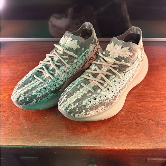 adidas gazelle silver green womens ADIDAS YEEZY BOOST 380 'STONE SALT'